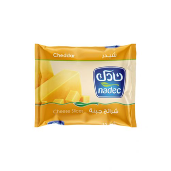 Nadec Cheddar Cheese Slices 200 g
