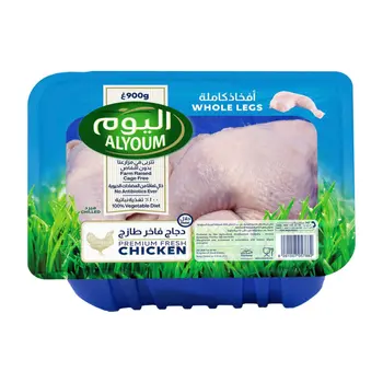 اليوم أفخاذ دجاج كاملة فاخرة 900جرام