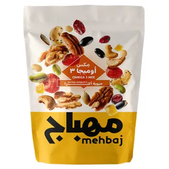 مهباج مكسرات أوميغا 3  كيس 250غ