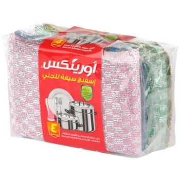 أورينكس اسفنج سيفة للجلى 4 حبات