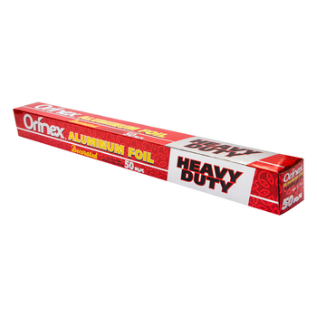 Orinex Decorated Heavy Duty Aluminium Foil 50Sq.Ft 1Piece