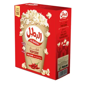 Al Batal Pop Corn Chilli 10×23g