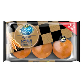 Lusine Burger Buns Brioche 6pieces