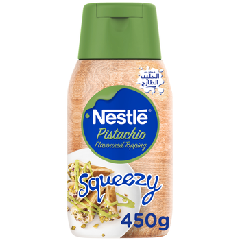 Nestle Pistachio Flavored Sweetened Condensed Milk Squeezable Bottle 450g