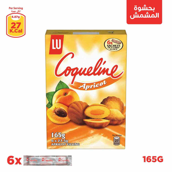 لو كوكولين كيك بالمشمش 165جرام