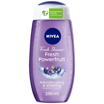 Nivea Fresh Powerfruit Shower Gel Antioxidants Blueberry Scent 250ml