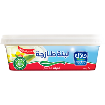 نادك لبنة قليل الدسم 200 جرام