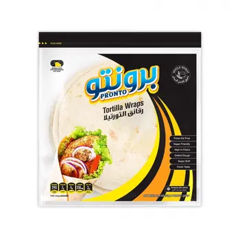 برونتو خبز التورتيلا ابيض 250جرام