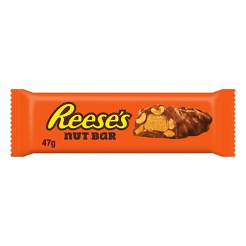 Reese'S Peanut Butter & Chocolate Nut Bar 47g