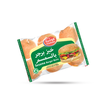 فوشية خبز برجر بالسمسم 6×410 جم