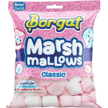 Borgat Classic Marsh Mallows Vanilla & Strawberry Blush 150g