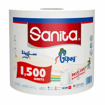 سانيتا مناديل رول ماكسي 1500منديل 1قطعة