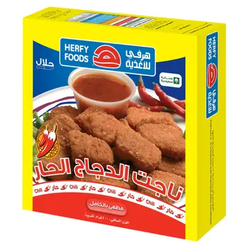 Herfy Chicken Nuggets Breaded Chili 400g
