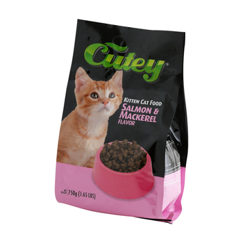Cutey Cat Food Salmon & Mackreal 750 G