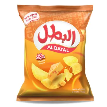 البطل رقائق البطاطس بالجبن 120 جرام