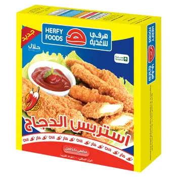 Herfy Chicken Strips Fully Cooked Chili400g