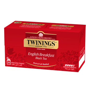 Twinings English Breakfast Black Tea 25Bags