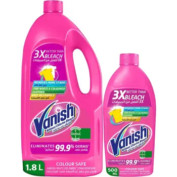 Vanish Multi Use Fabric Stain Remover Liquid 1.8 L + 500ml