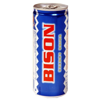 Bison Energy Drink Can 250 Ml
