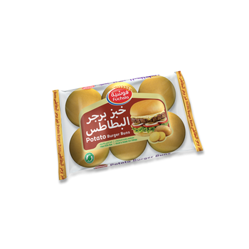 Fuchsia Potato Burger Buns 6x420 g