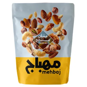 مهباج مكسرات مشكل مالح كيس120غ