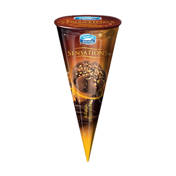 Saudia Sensation Cone Chocolate 150 Ml