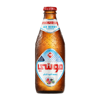 موسي شراب شعير خالي من الكحول بنكهة التوت المثلج 33مل