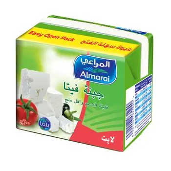 Almarai Less Salt &Low Fat Feta Cheese 200g