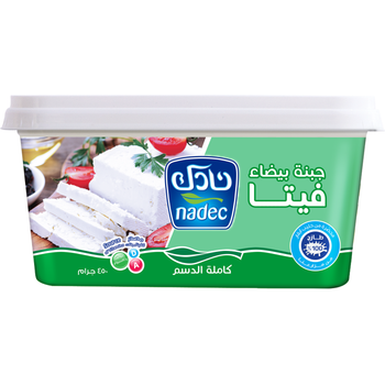Nadec Full Fat Feta Cheese 450g