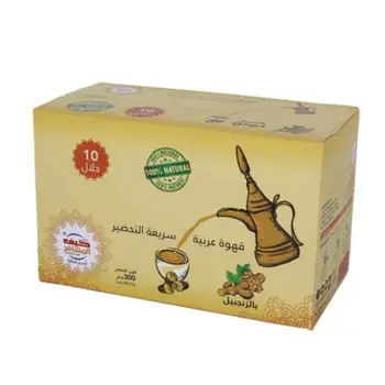 Kif Almosafer Ginger Instant Arabic Coffee 4×30G