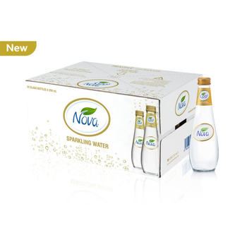 Nova Sparklingglass Water 24×250Ml