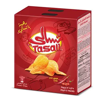 تسالي بنكهة الفلفل الحار 12×23جرام
