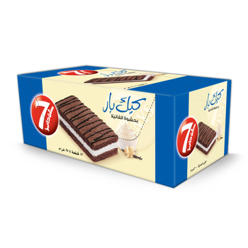 سفن دايز كيك بار شوكولاتة 12× 25جرام