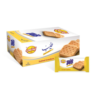 تيشوب بسكويت طيب مالح 75جرام × 12 حبة