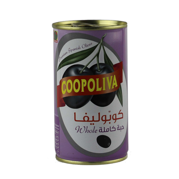 Coopoliva Black Olives 200g