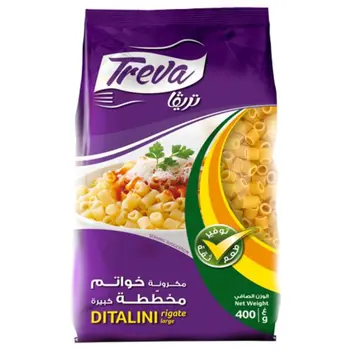 Treva Macaroni Ditalini Rigate 400g