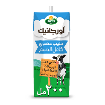 Arla Organic Milk Full Fat 200Ml