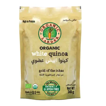 Organic Larder White Quinoa 340G