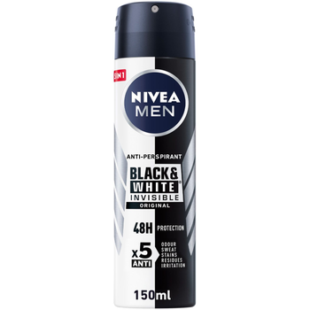 Nivea Men Black & White Invisible Original Antiperspirant for Men Spray 150ml
