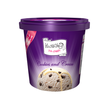 Kwality Premium Cookies & Cream Cup Ice Cream 125 ml