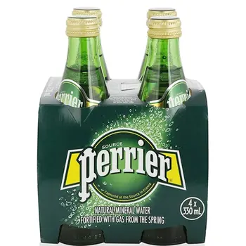 Perrier Regular Natural Sparkling Mineral Water 6× 200ml