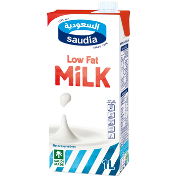 السعودية حليب طويل الأجل قليل الدسم 1لتر
