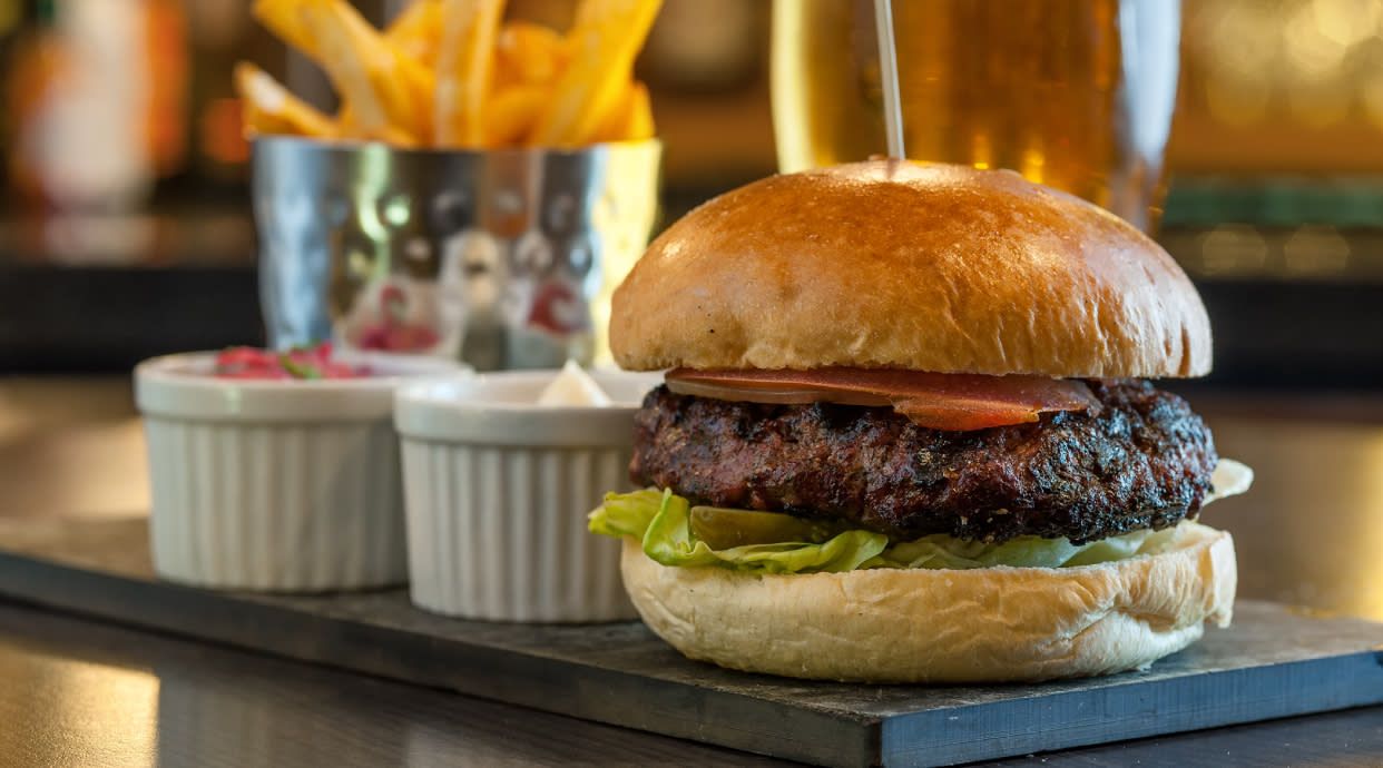 Orange Burger