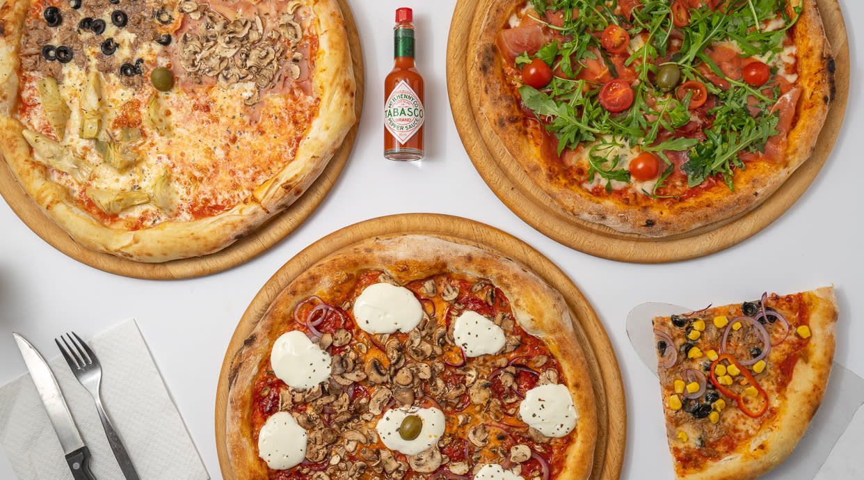 Pizza cut Stop