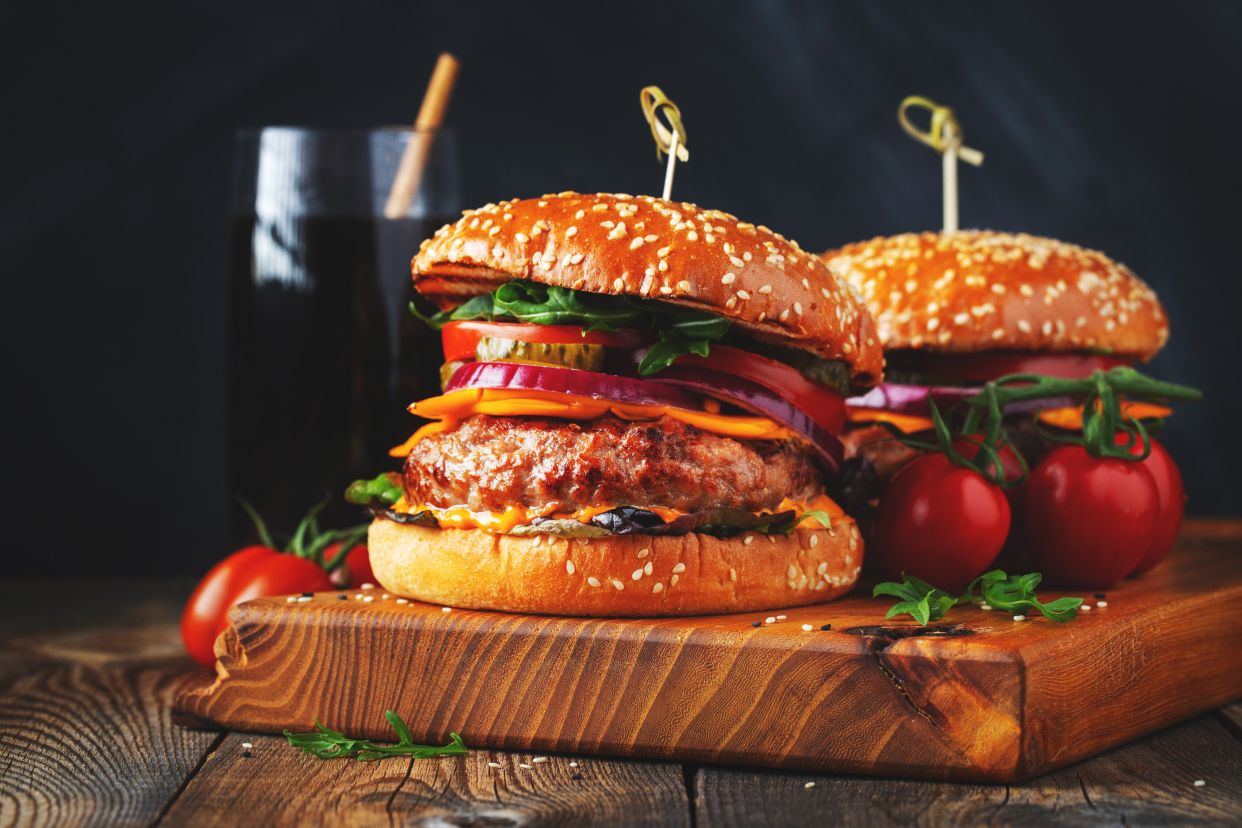 Grill burger