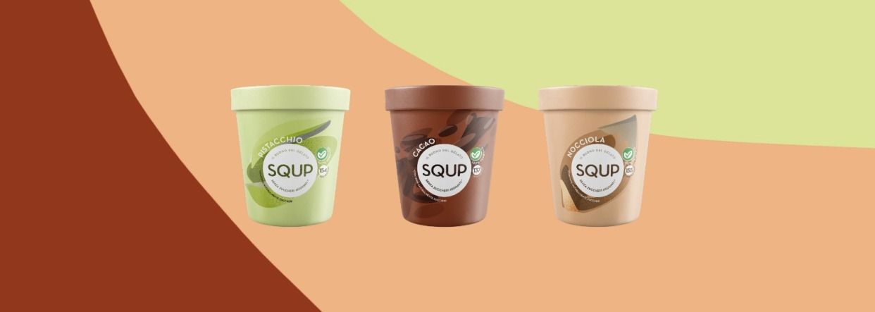 SQUP - Il gelato 100% vegetale, senza zuccheri aggiunti