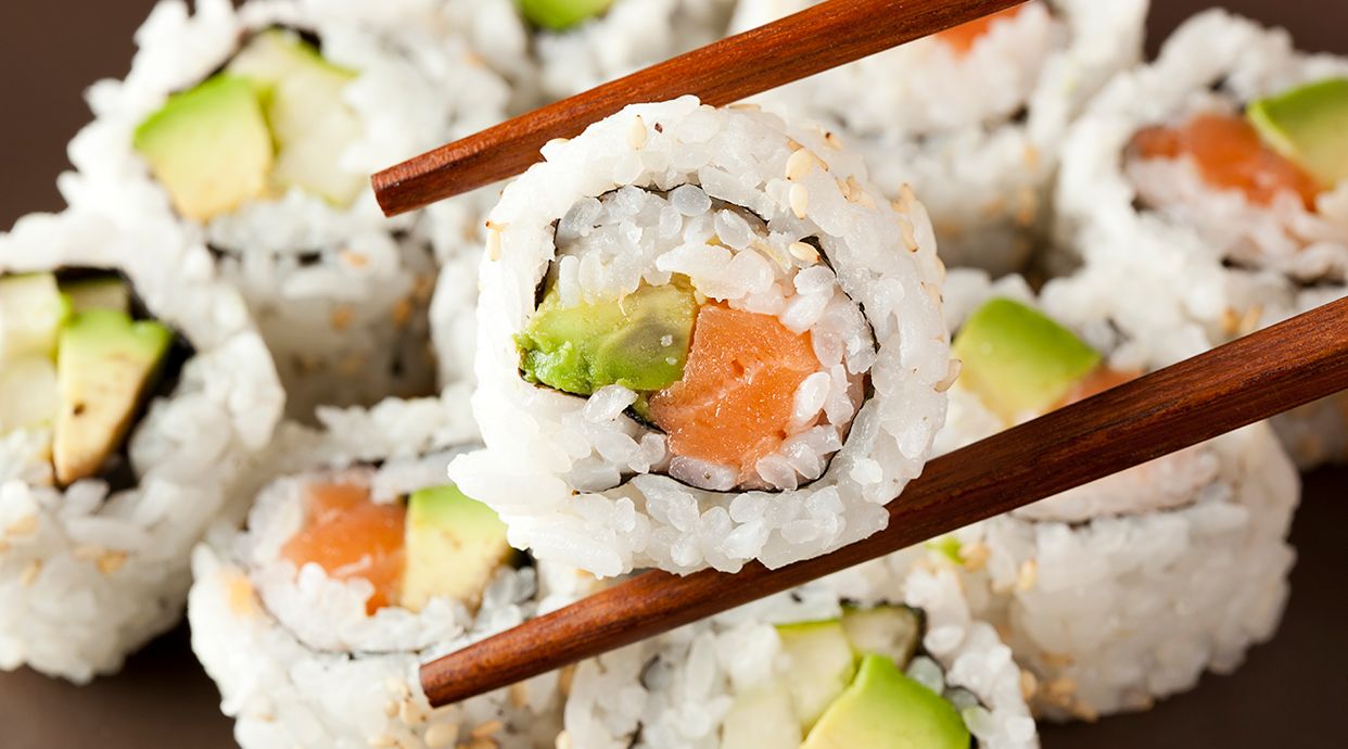 Sushi in the box