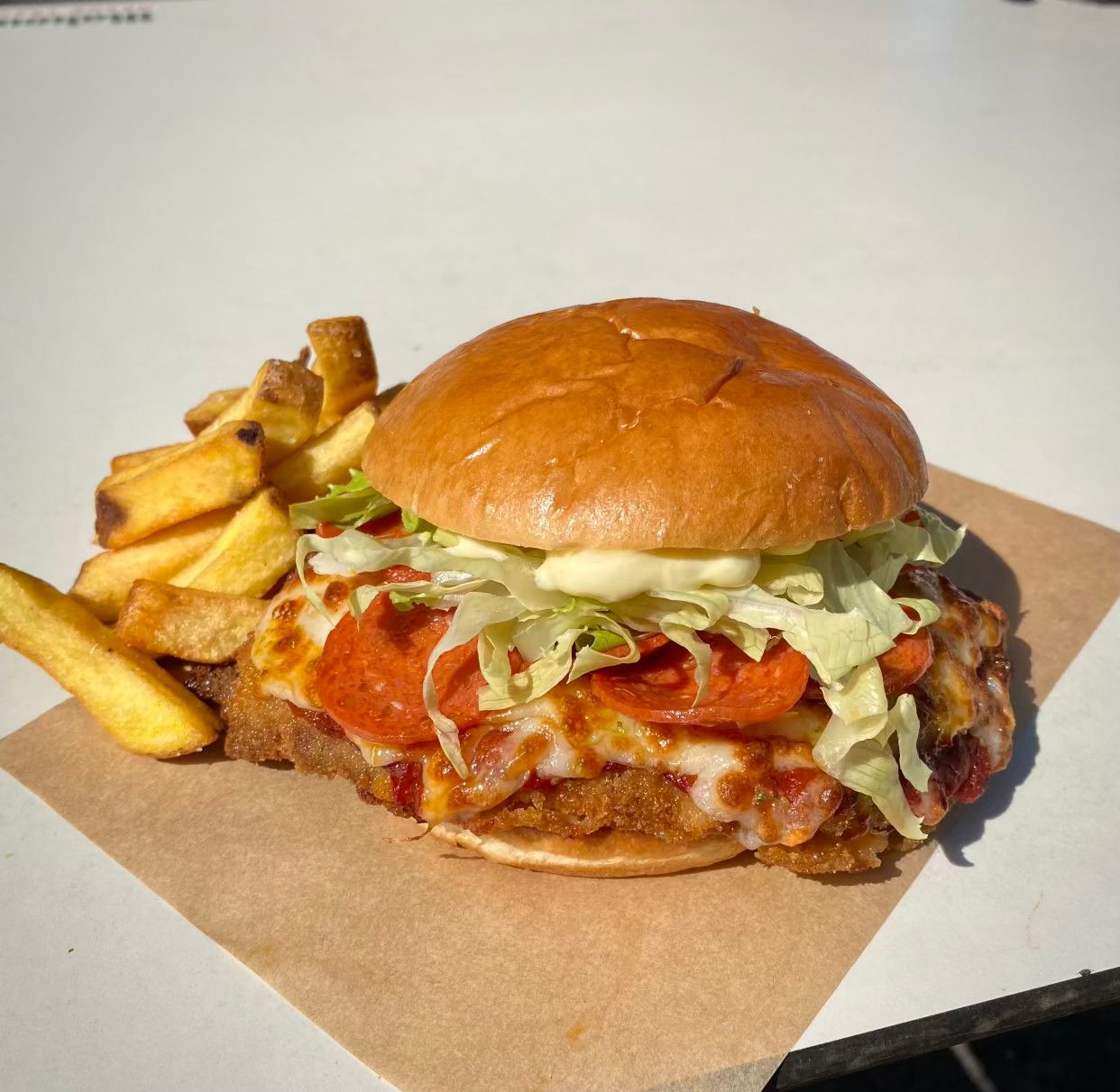 Milanga Burger