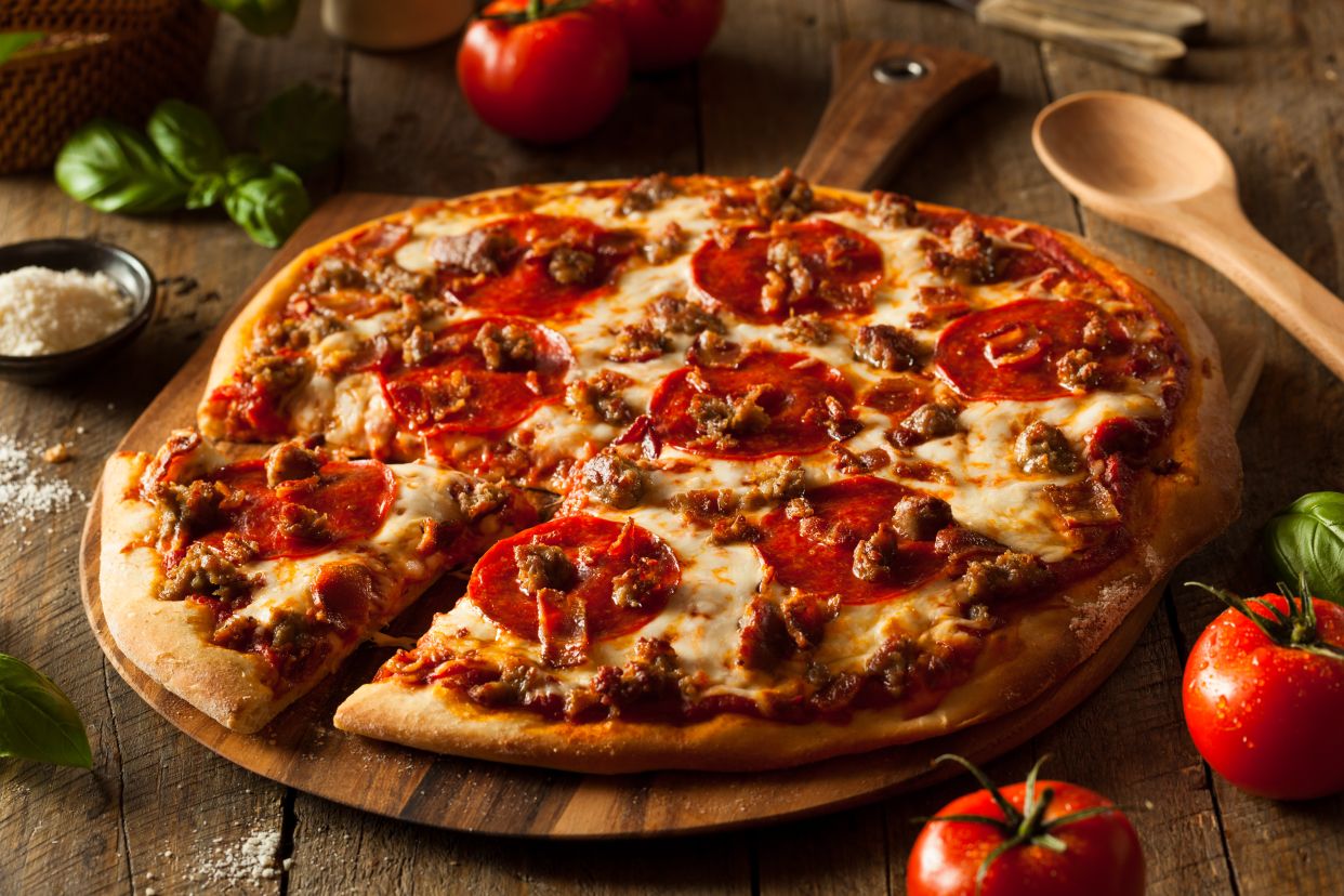 Lucky Food Family Pizza