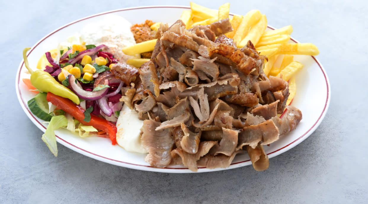 Zilu Broster Kebab Pizza